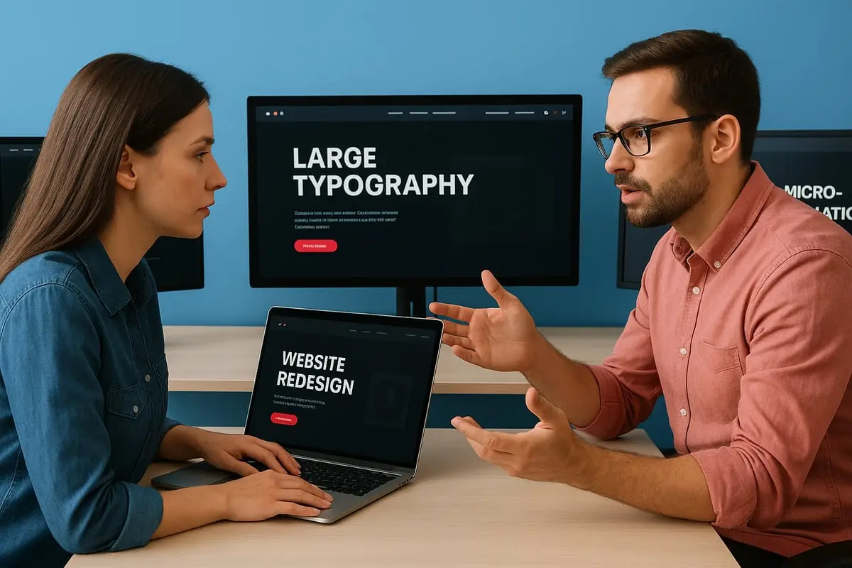 Website Redesign und Pagespeed Transformation