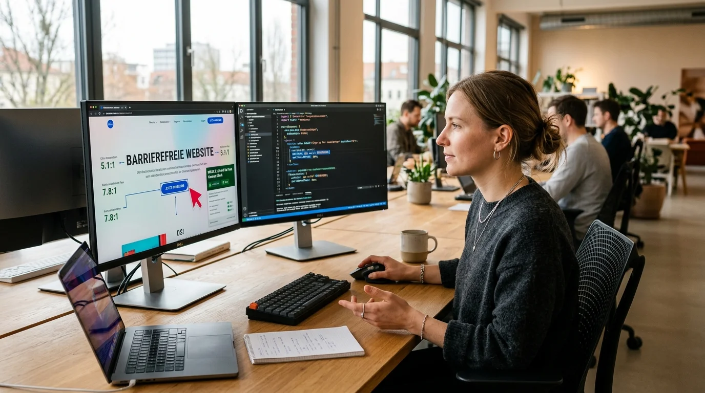 Barrierefreie Website ab 2025/2026: Die BFSG-Checkliste für Unternehmen & Online-Shops