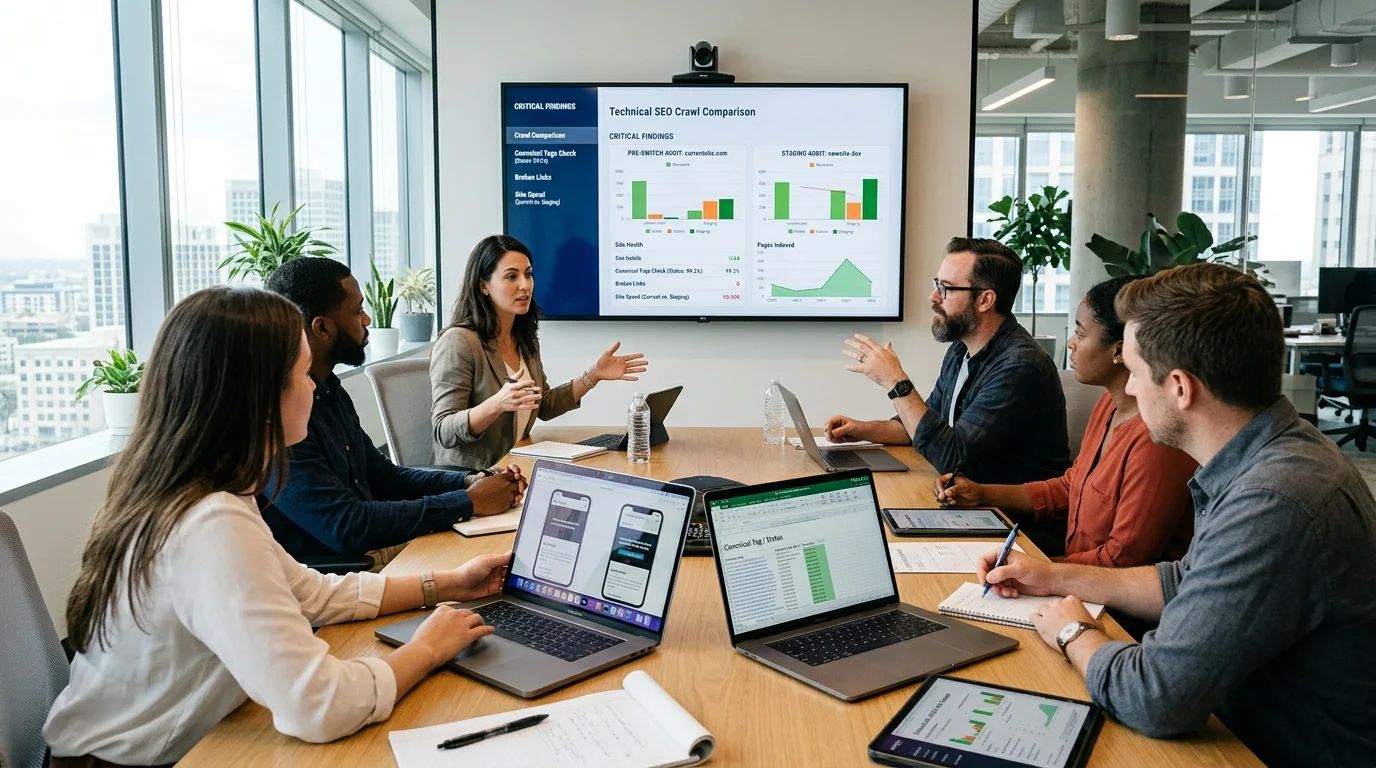 Staging Server Audit und Pre-Launch Testing