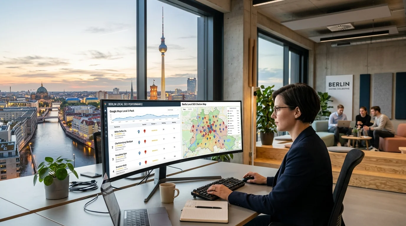 Google Maps Local 3-Pack Optimierung Berlin Stadtteile