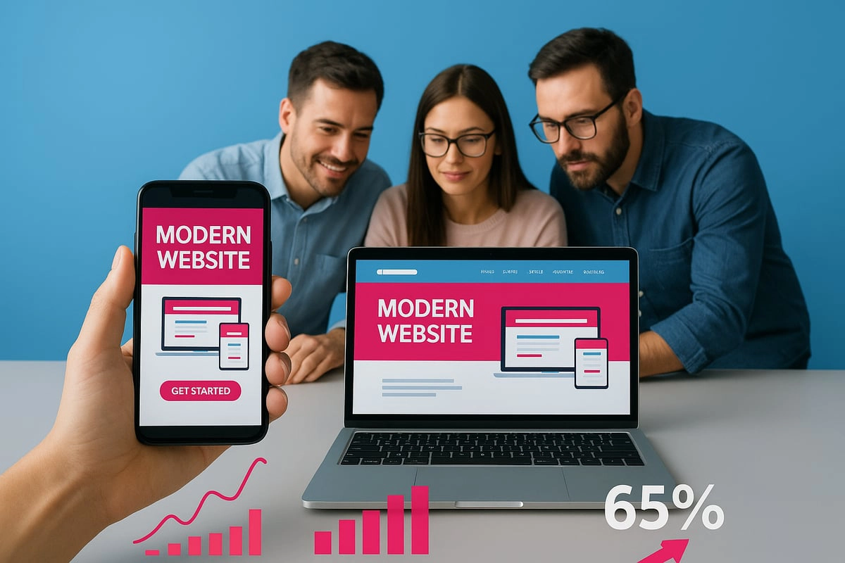 Sichtbarkeit Website