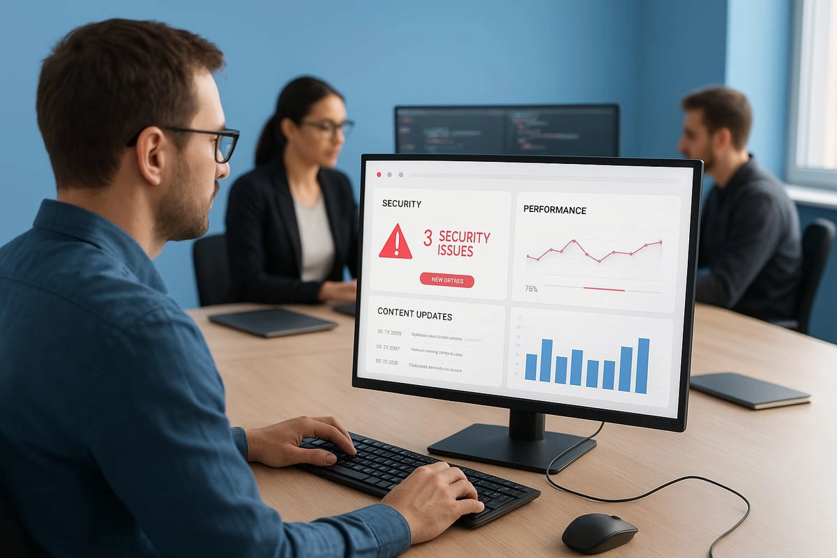 Website Betreuung