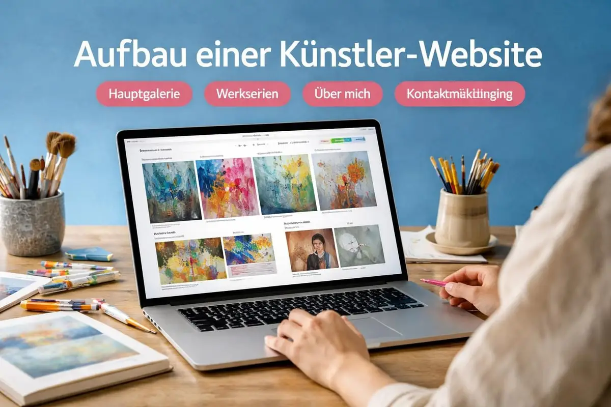 Webdesign für Künstler