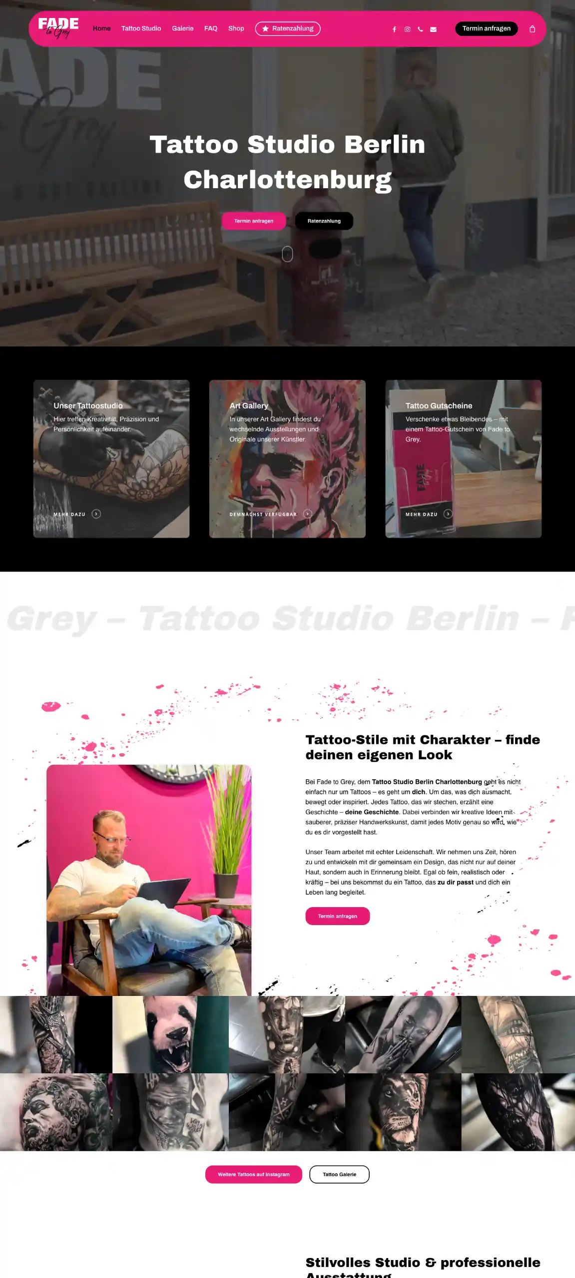 fadetogrey - tattoo berlin